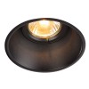 HORN LED Stropní vestavné bodové svítidlo, výklopné +-20°, těleso kov povrch bílá mat, pro žárovku 1x50W, GU10 ES50, 230V, IP20, rozměry d=106mm h=163mm náhled 2