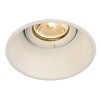 HORN LED Stropní vestavné bodové svítidlo, výklopné +-20°, těleso kov povrch černá mat, pro žárovku 1x50W, GU10 ES50, 230V, IP20, rozměry d=106mm h=163mm náhled 3