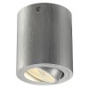 TRILEDO Stropní, bodové svítidlo, výklopné +-30°, těleso hliník, povrch bílá, nebo hliník broušený, LED 1x8,1W, 670lm, teplá 3000K, vyzařovací úhel 90°, Ra80, vč trafa 230V/350mA, tř.1, d=85mm, h=95mm. náhled 2