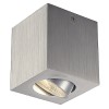 TRILEDO Stropní, bodové svítidlo, výklopné +-30°, těleso hliník, povrch bílá, LED 1x6,2W, teplá 3000K, 625lm/cca 32W žár, vyzař úhel 90°, Ra80, 230V, tř.1, 85x85mm, h=95mm náhled 2