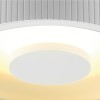 OCCULDAS LED 26W 15W Stropní přisazené svítidlo, těleso hliník a ocel, povrch bílá, LED 15W, 810lm, teplá 3000K, stmívatelné TRIAC, 230V, IP20, tř.1, rozměry d=128mm, h=55mm. náhled 2