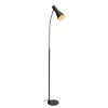 PHELIA FLOOR Stojací lampa, nastavitelný směr svícení, základna hliník černá, LED 1x23W, E27, teplá 3000K, 630lm, 230V, rozměry d=53mm h=1800mm, délka přívodního kabelu l=2000mm náhled 1