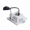 MARI 1x35W Stropní, podhledové bodové komínkové bezrámečkové svítidlo, těleso sádra bílá, pro žárovku 1x35W, GU10 ES50, 230V,IP20, rozměry 130x130x144mm náhled 3