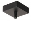 GLENOS Stropní rozeta, materiál hliník, povrch černá mat, rozměry: 85x85x27mm. náhled 1