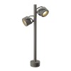 PLAYGROUD 360 SL Sloupkové, bodové, svítidlo, nastavitelný směr svícení, těleso hliník, povrch černá antracit, sklo čiré, pro LED 2x9W, GX53, 230V, IP44, hlavice d=100mm, v=720mm náhled 1