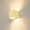 PLASTRA CUBE Nástěnné svítidlo základna kov, těleso sádra, povrch bílá, pro žárovku 1x42W, G9, 230V, IP20, tř.1, rozměry 115x115x115mm, svítí nahoru/dolů náhled 4