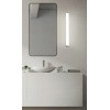 DURRES, LED 10W, IP44 Nástěnné svítido do koupelny, těleso hliník a plast, povrch chrom, difuzor plast opál, LED 10W, 1398lm, neutrální 4000K, 230V, IP44, tř.2, rozměry 605x54x65mm. náhled 4