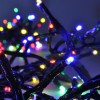576 LED, 6W color, IP44, 5m VÝPRODEJ Venkovní vánoční řetěz vícebarevný, svítící část 5m, 576 LED, 6W, dálkový ovladač - svítí stále, nebo 8 funkcí, časovač, 230V, IP44, přívod l=3m náhled 4