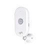 SMART WiFi PIR senzor PIR - Přisazený senzor pohybu pro osvětlení, těleso plast, bílý, záběr 110°, dosah 6-8m, smart Tuya WiFi, baterie 2x3V, AAA. náhled 1