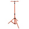 Stojan Stojan pro montážní lampu, 1-2 reflektory, teleskopický, těleso kov, povrch oranžová, rozměry výška 60-150cm, rozpětí nohou základy 80cm. náhled 1
