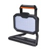 JUS 20W, IP54, na baterie Montážní lampa, přenosný reflektor, plast, oranžovočerná, LED 20W, neutrální 4000K, 3st stmívání - 100%/50%20%, napájení akumulátor Li-lon, výdrž 2-10 hod, USB dobíjení, IP54, 200x240x65mm. náhled 1