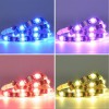 RGB TV set Sada 2x500mm RGB LED pásek, 30 x SMD 5050 LED/1m, pro podsvícení TV, + dálkový ovladač, napájení USB konektor přímo z TV náhled 3