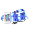 RGB TV set Sada 2x500mm RGB LED pásek, 30 x SMD 5050 LED/1m, pro podsvícení TV, + dálkový ovladač, napájení USB konektor přímo z TV náhled 2