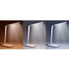 KAMENO FL 10W CCT Stolní lampa, vyklápěcí rameno, těleso plast, povrch imitace kůže bílá, LED 10W, 490lm, CCT nastav teplota 3000K-6000K, stmív., 230V, IP20, 330x120x300mm náhled 3