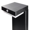 NESPO FL 5W SOLAR Sloupkové venkovní svítidlo, těleso černá, PIR senzor pohybu záběr 120°, dosah 7m, LED 5W, 400lm, teplá 3000K, Ra80, napájení solární panel, baterie, trvale 1h, IP54, 120x114x500mm, svítí dolů. náhled 5