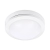 AION LED 13W, IP65 Venkovní stropní přisazené svítidlo, těleso plast, povrch bílá, difuzor plast opál, LED 13W, 910lm, neutrální 4000K, 230V, Ra80, IP65, rozměry d=170mm, h=48mm. náhled 1