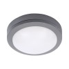 AICHACH R LED 13W, IP65 Venkovní stropní přisazené svítidlo, těleso plast, povrch šedá, difuzor plast opál, LED 13W, 910lm, neutrální 4000K, 230V, Ra80, IP65, rozměry d=170mm, h=48mm náhled 3