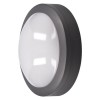 AION LED 13W, IP65 Venkovní stropní přisazené svítidlo, těleso plast, povrch šedá, difuzor plast opál, LED 13W, 910lm, neutrální 4000K, 230V, Ra80, IP65, rozměry d=170mm, h=48mm. náhled 2