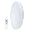 MANDY 30W, WiFi, CCT, RGB Stropní svítidlo, kov, povrch bílá, dif plast opál, LED 30W, 2300lm, smart TUYA, WiFi, dálk ovl. (součástí) nebo mob. tel. CCT nast teplota teplá 3000K - denní 6500K, RGB, stmív, d=380mm, h=65mm. náhled 3