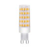 LED žárovka G9 4,5W/400lm LED žárovka, těleso plast bílá, krycí plast transparentní, LED 4,5W, teplá 3000K, 400lm, Ra80, G9, 230V, rozměry d=16mm, h=61mm náhled 2