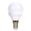 LED žárovka E14 MINIGLOBE d=45mm Světelný zdroj LED žárovka, základna kov, difuzor plast opál, LED 8W, 720lm, E14,  neutrální 4000K, střední životnost 35.000h, rozměry d=45mm, l=82mm náhled 1