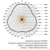 IS3360 PIR - kvalitní stropní přisazený pohybový senzor, záběr 360°/180°, dosah až 20m, čas sepnutí 5s-15min, soumrak 2-1000lx, PF bez SELV, max.2000W max 8 zářivek, teplota -20-50°C, 230V, IP54, 95x95x65mm náhled 3