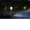 LISAN S Sloupkové venkovní svítidlo, oboustranný výstup světla, těleso hliník, povrch černá, difuzor plast opál, pro žárovku 1x60W, E27, 230V, IP54, rozměry 920x145x90mm náhled 4