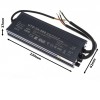 LED zdroj 24V 150W Napájecí zdroj pro LED pásky, vstup 230V, výstup 24V, 150W, IP67, rozměry 202×60×19mm, ochrana proti přehřátí, zkratu a přetížení. náhled 13