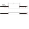 LED zdroj 12V 250W Napájecí zdroj pro LED pásky, vstup 230V, výstup 12V, 250W, IP67, rozměry 	307x36x23mm, 	ochrana proti přehřátí, zkratu a přetížení náhled 6