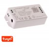 SMART WiFi Tuya driver RGB 192W/12V, 240W/24V Kontroler přijímač pro ovládání LED pásků, ovládání telefonem smart systém Tuya, Wifi, 192W/12V, 240W/24V, RGB, stmívání PWM, zap/vyp, IP20, rozměry 100x47x23mm. náhled 1