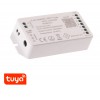 SMART WiFi Tuya driver RGBW-CCT 12V/192W, 24V/240W LED ovladač přijímač pro řízení RGBW-CCT LED pásků, ovládání telefonem smart systém Tuya, Wifi, 5x3A, 192W/12V, 240W/24V, RGBW-CCT nastav. teplota  stmívání PWM, zap/vyp, IP20, rozměry 100x47x23mm náhled 1