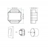 SMART Tuya ZigBee stmívač 0-10V, nebo 1-10V RF přijímač, stmívač smart TUYA ZigBee, na 0-10V, nebo 1-10V, 20mA, 230V, IP20, plast, bílá, rozměry 52x52x26mm, do KU68 náhled 17