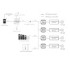 SMART Tuya ZigBee stmívač 0-10V, nebo 1-10V RF přijímač, stmívač smart TUYA ZigBee, na 0-10V, nebo 1-10V, 20mA, 230V, IP20, plast, bílá, rozměry 52x52x26mm, do KU68 náhled 18