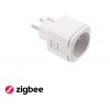 SMART zásuvka Tuya Zigbee 16A, 230V Zásuvkový  adaptér plast bílá, 230V, 16A, IP20, fce zap/vyp, ovládání smart systémem Tuya Zigbee 3.0., rozměry 50x50x84mm. náhled 1
