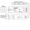 KADET - RF-DIM přijímač 1x8A 5-36V RF přijímač pro stmívání LED pásků zátěž max 1x8A, 12V/96W, 24V/192W, napájení 5-36V, dosah až 30m, rozměry 97x33x18mm, lze spárovat max 10 vysílačů na 1 přijímač náhled 5