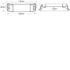 KADET - RF-DIM CCT RF přijímač 2x8A, 12V-36V RF přijímač pro řízení CCT LED pásků, napájení 12V-36V, 2x8A (12V - 96W/kanál, 192W celkem, 24V - 192W/kanál, 384W celkem), IP20, rozměry 175x45x27mm náhled 4