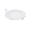 UNION PANELS RRO Stropní podhledové svítidlo, těleso hliník, povrch bílá, dufuzor plast, LED 6W, 480lm, neutrální 4000K, Ra80, 230V, IP20, rozměry d=120mm, h=10mm, trafo na kabelu náhled 1