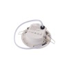 GLOT Emergenecy 2W Podhledové nouzové svítidlo plast bílá, SA - pro běžné i nouzové svícení, LED 2W, 160lm/200lm, denní 6000K, záloha 2h, 230V, IP20, tř.2, rozměry d=97,8mm, h=33,5mm. náhled 3
