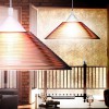DISC 60W E27 Závěsné svítidlo, těleso plast, povrch hliník, sklo opál, imitace vroubkování, pro žárovku 1x60W, E27, 230V, IP20, tř.1, d=300mm, závěsný kabel l=1250mm, lze zkrátit. náhled 14