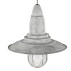 HAT 40W E27 VÝPRODEJ Závěsné svítidlo, materiál kov, povrch měděná zašlá, imitace opotřebení, sklo čirá, pro žárovku 1x40W, E27, 230V, IP20, tř.1, d=320mm, závěs l=1500mm, lze zkrátit. náhled 6