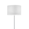 JOJO Stojací lampa, základna kov, povrch nikl mat, kryt textil černý, pro žárovku 1x60W, E27, 230V, IP20, tř.1, d=350mm, l=1600mm, vypínač na kabelu. náhled 2