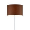 CARPITO 60W E27 stojací Stojací lampa, základna kov, povrch nikl mat, kryt textil opál, pro žárovku 1x60W, E27, 230V, IP20, tř.1, d=350mm, l=1600mm, vypínač na kabelu. náhled 6