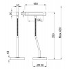 CURTIS Stolní lampa bankéřská, flexibilní rameno, husí krk, materiál kov, povrch mosaz ant zašlá, LED 1x4W, teplá 3000K, 380lm, dotykový stmívač a vypínač, 230V, IP20, tř.1, rameno l=185mm, h=350mm náhled 7