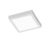 ZEUS Stropní svítidlo, materiál kov, povrch nikl mat, difuzor plast opál, LED 1x11W, teplá 3000K, 1300lm, 230V, IP20, tř.1, rozměry 170x170mm, h=35mm. náhled 6