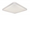 AURA Stropní svítidlo, těleso kov, difuzor plast opál, třpyt efekt, LED 24W, neutrální 4000K, 2400lm, 230V, rozměry 340x340x70mm. náhled 1