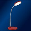 LUCY Stolní kancelářská lampa, nastav směr svícení, husí krk, těleso kov, povrch bílá, difuzor plast opál, LED 5W, teplá 3000K, 420lm, 230V, IP20, rozměry h=400mm. náhled 3