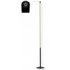 LOIR FL Stojací lampa, těleso kov, povrch černá, difuzor plast opál, LED 18W, teplá 3000K,1620lm, stmívatelná, 230V, IP20, rozměry d=180mm, h=1470mm. náhled 1