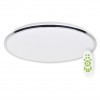 BRANTA R RC 51W CCT Stropní svítidlo, základna kov, bílá, difuzor plast opál, LED 51W, 5100lm, dálkovým ovladačem stmívatelné, CCT nast teplota teplá 3000K, - denní 6500K, Ra80, 230V, IP20, rozměry d=490mm, h=70mm náhled 1