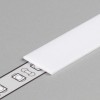 OVATA Difuzor nasouvací VÝPRODEJ Nasouvací difuzor k profilu pro LED pásky, materiál polykarbonát PC/PP, povrch opál, propustnost 70%, rozměry š=12,4mm, tl=0,8mm, l=2000mm náhled 1