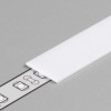 DNJ 12,4x0,8mm VÝPRODEJ Nasouvací difuzor k profilu pro LED pásky, materiál polykarbonát PC/PP, povrch opál, propustnost 70%, rozměry š=12,4mm, tl=0,8mm, l=2000mm náhled 1